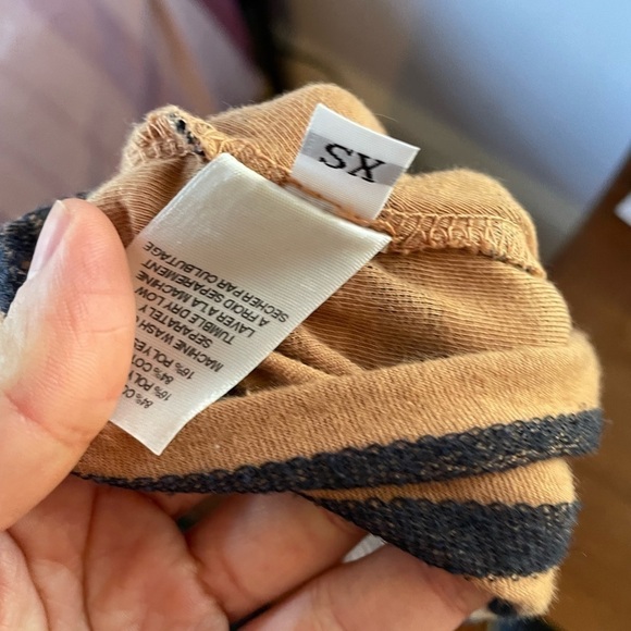 Romantic Anthropologie Amadi Sylvia Striped Puffed Sleeve Shirt - Picture 6 of 10